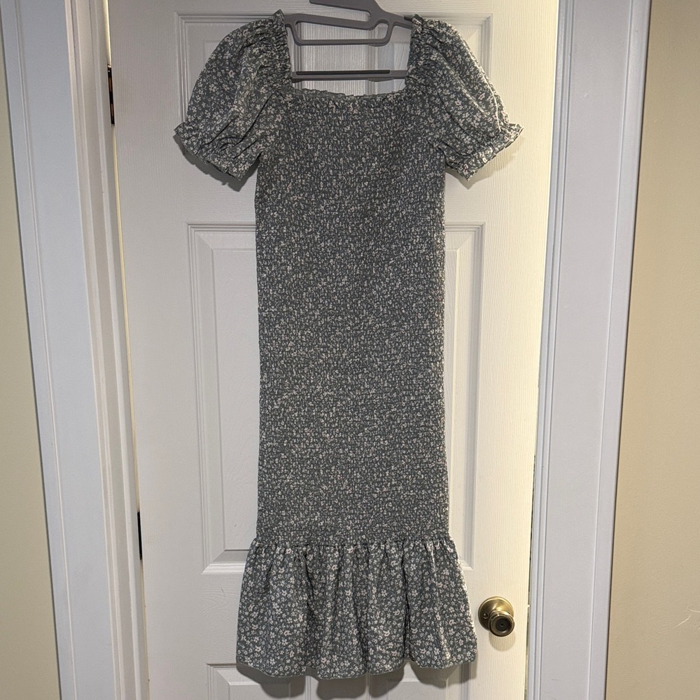 Ditsy Floral Smocked Dress
